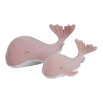  Kuschel Wal Groß - Ocean pink