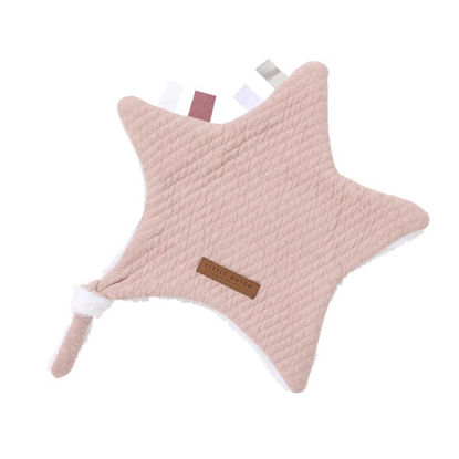 Kuscheltuch Stern - Pure Pink