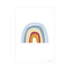 Bild von Poster A3 Regenbogen/ABC blau