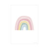 Bild von Poster A3 Regenbogen/ABC pink