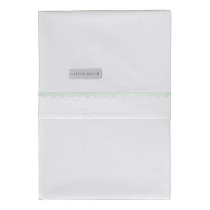 Bild von Stubenwagen Bezug -  mint bestickt