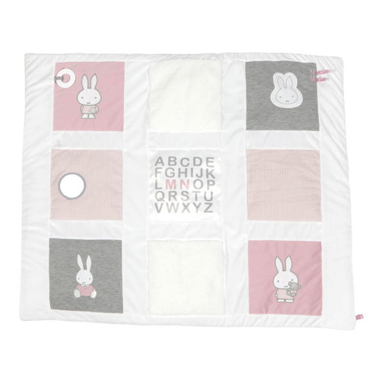 Bild von Miffy Laufgitter Spieldecke  Pink baby rib