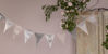 Bild von Miffy Wimpelkette Miffy Pink baby rib