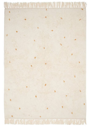 Bild von Teppich Pure natural/ ochre dot 170x120cm