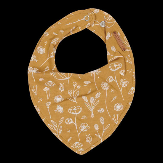 Bild von Bandana Lätzchen Wild Flowers Ochre