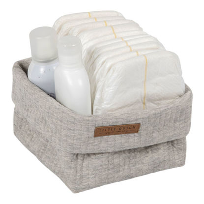 Baby Aufbewahrungsbox, klein - Pure Grey