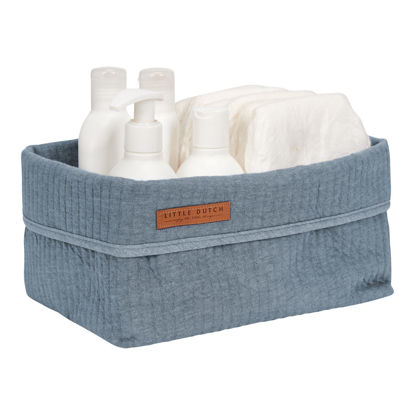 Baby Aufbewahrungsbox, gross - Pure Blue