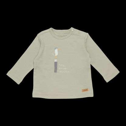 Bild von T-Shirt langärmlig Seagull Olive - 74