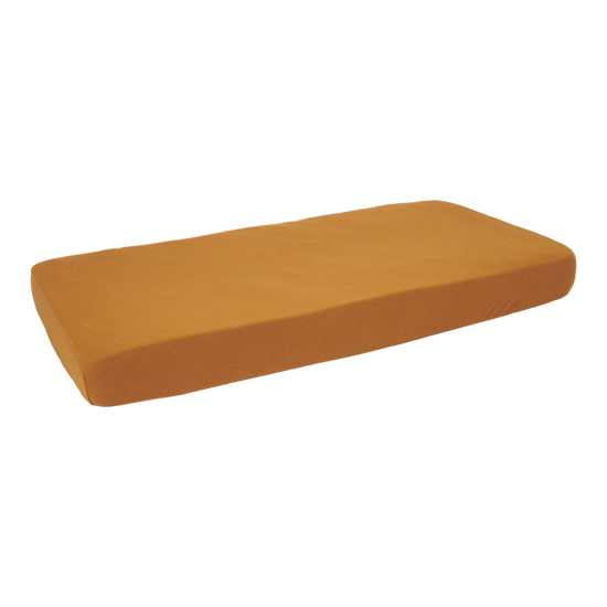 Bild von Spannbetttuch Kinderbett Pure Ochre Spice