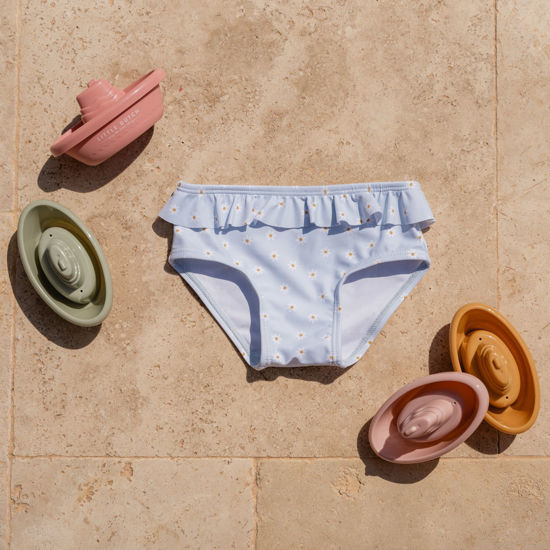Bild von Badehosen mit Rüschen Daisies Blue - 62/68
