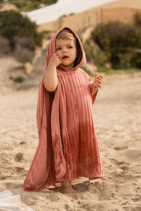 Bild von Badeponcho Pink