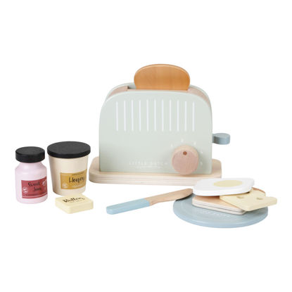 Bild von Holz Toaster Set 10-teilig FSC