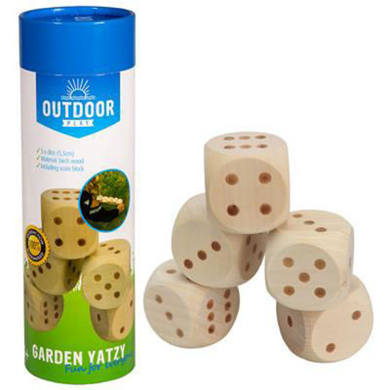 Bild von Outdoor Play Garten Würfelspiel