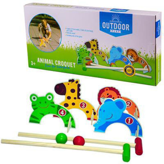 Bild von Outdoor Play Tiere Krocket