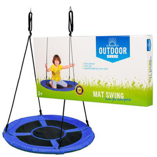 Bild von Outdoor Play Matte Swing 100cm blau