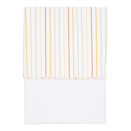 Bild von Kinderbettlaken Vintage Sunny Stripes