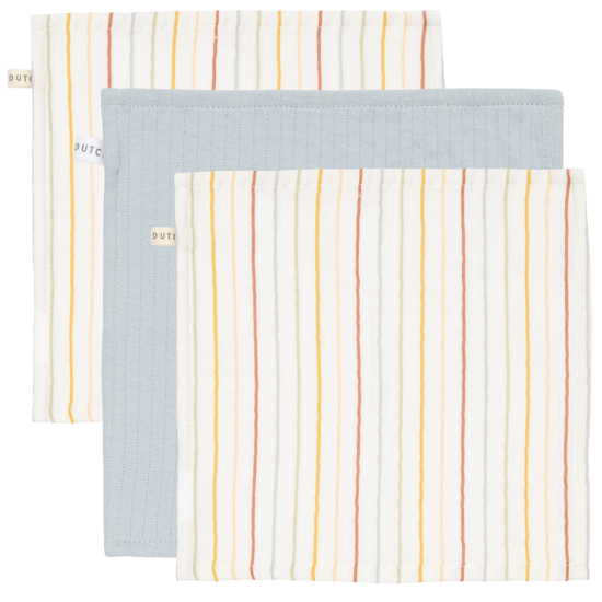 Bild von Mundtücher Vintage Sunny Stripes/Pure Soft Blue