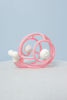 Bild von Schnecke  3D Teether Rattle - pink