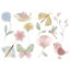 Bild von Wandaufkleber Flowers & Butterflies