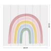 Bild von Vliestapete Rainbow Pink