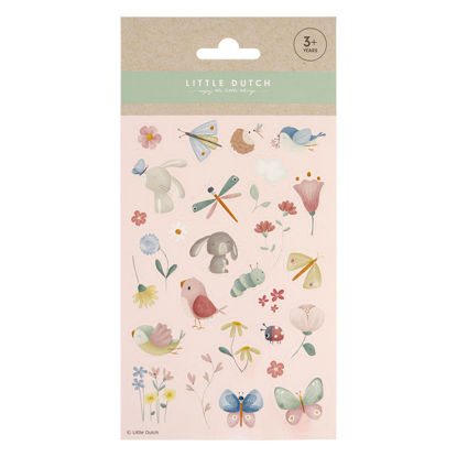 Bild von Stickerset Flowers&Butterflies