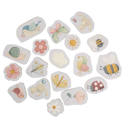 Bild von Badewannen Sticker Flowers&Butterflies