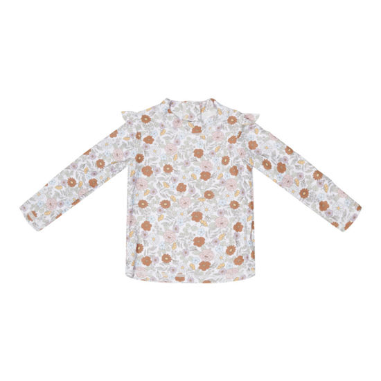 Bild von Schwimm T-Shirt langärmlig ruffles Vintage Little Flowers - 62/68