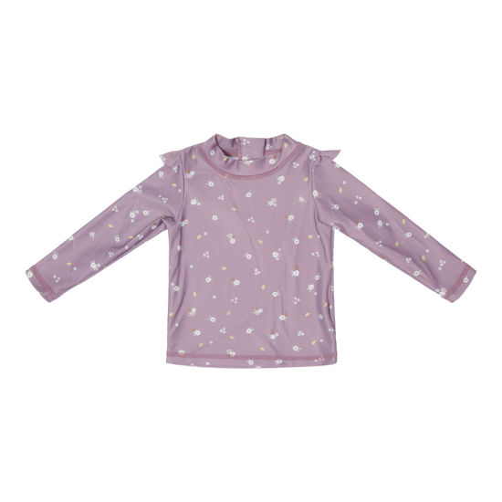 Bild von Schwimm T-Shirt langärmlig ruffles Mauve Blossom - 62/68