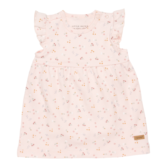 Bild von Kleid sleeveless ruffles Little Pink Flowers - 80