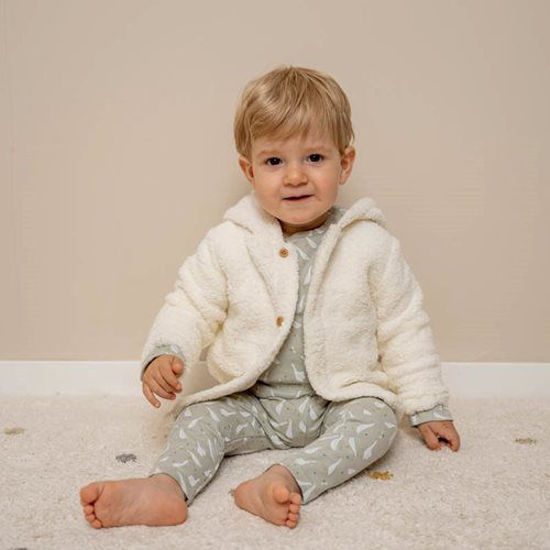 Bild von Teddy jacket Little Goose White - 80