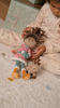 Bild von Kuschelpuppe Weihnachten Evi mit Rentierpuppe 35cm