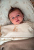Bild von Wiegelaken bestickt  Baby Bunny