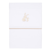 Bild von Wiegelaken bestickt  Baby Bunny