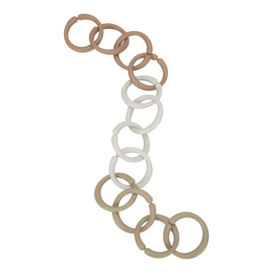 Bild von Little Loops Spielringen beige