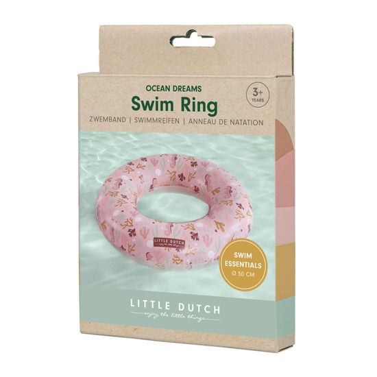 Bild von Little Dutch Schwimmring Ocean Dreams Pink