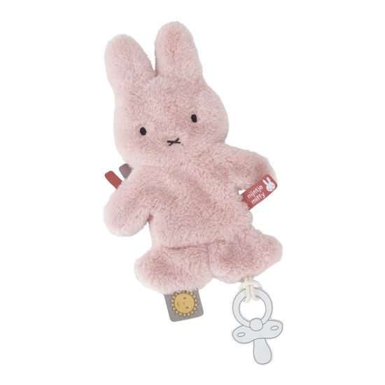 Bild von Miffy Schnullertuch Fluffy pink