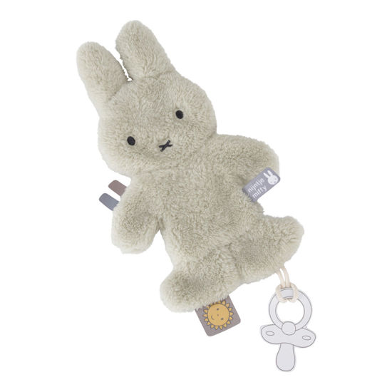 Bild von Miffy Schnullertuch Fluffy green