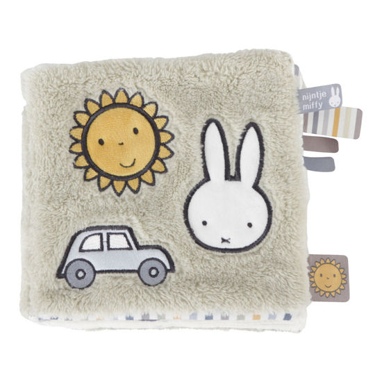 Bild von Miffy Stoffbuch mit Aktivitäten Fluffy green