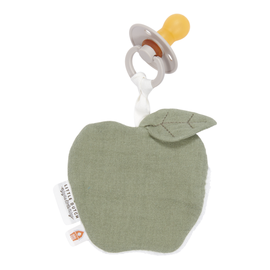 Bild von Schnullertuch muslin Apple Olive