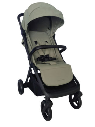 Bild von Kinderwagen 4 Positionen Olive