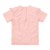 Bild von Schwimm T-Shirt kurzärmligruffles Seahorse Pink -  74/80