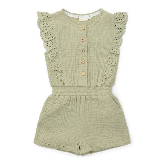 Bild von Sleeveless jumpsuit Grass Green - 74