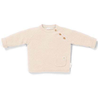 Bild von Gestrickter Pullover Sand - 62 (NOOS)