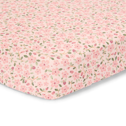 Bild von Spannbetttuch Wiege Fairy Floral 40x80cm