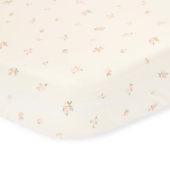 Bild von Spannbetttuch Wiege Fairy Blossom 40x80cm