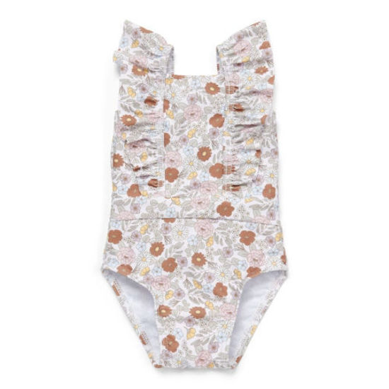 Bild von Badeanzug volants Vintage Little Flowers 86/92