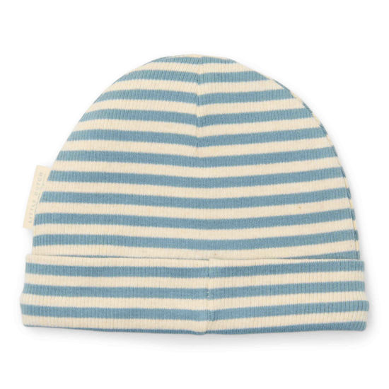 Bild von Babymütze Stone Blue Stripe - Grösse 2 - 3-6 Monate (NOOS)