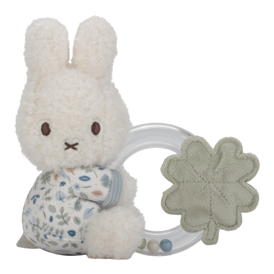Bild von Miffy x Little Dutch Rassel - Lucky Leaves GRS