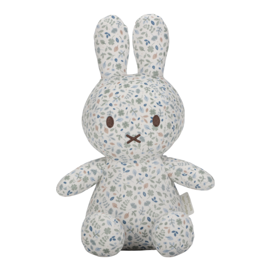 Bild von Miffy x Little Dutch Kuscheltier all-over print 30 cm - Lucky Leaves GRS