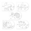 Bild von Malbuch mit Farbkasten Forest Friends